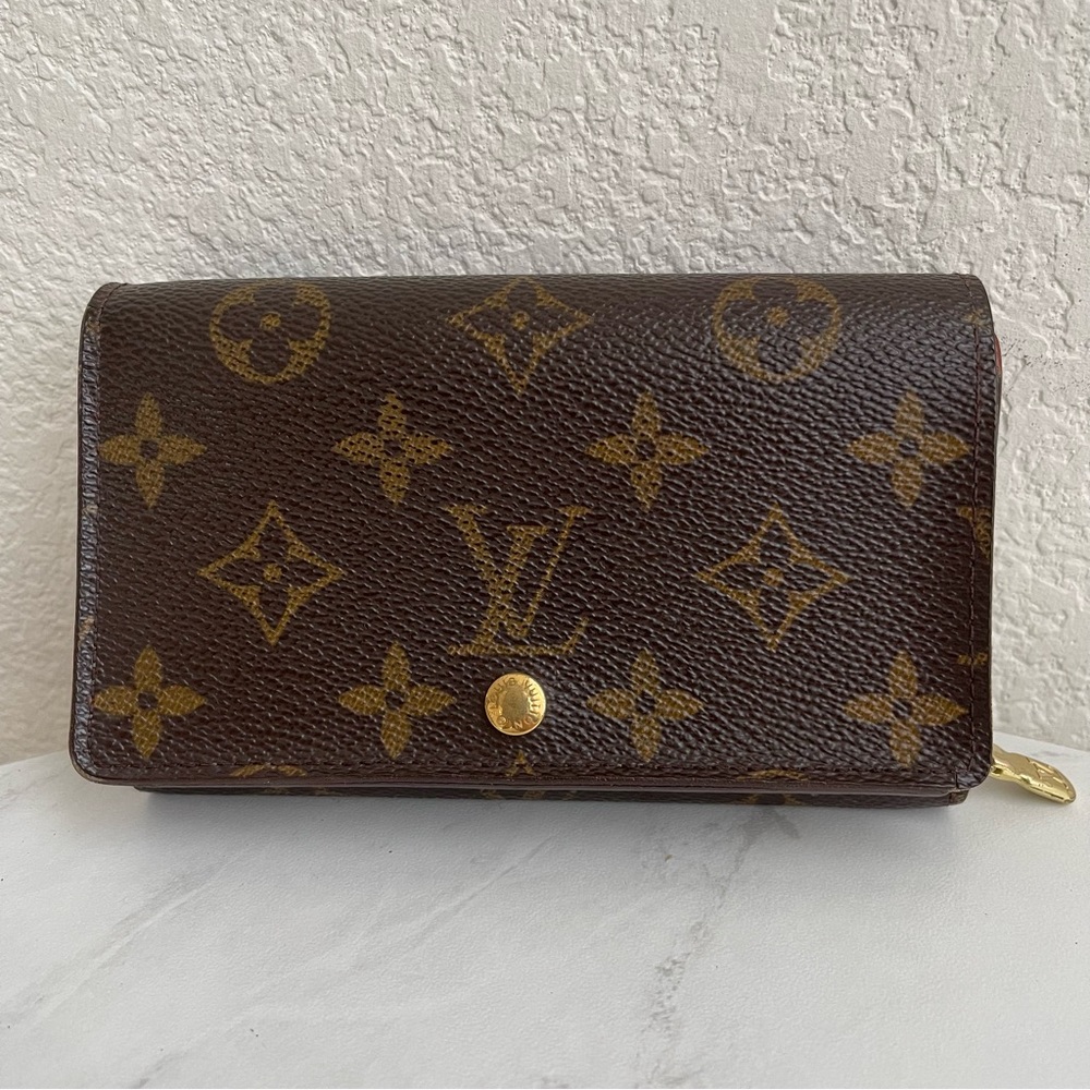 Louis Vuitton Vintage Porte Monnaie Tressor Wallet